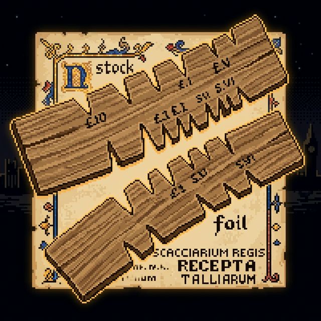 The Tally Stick pixel portrait