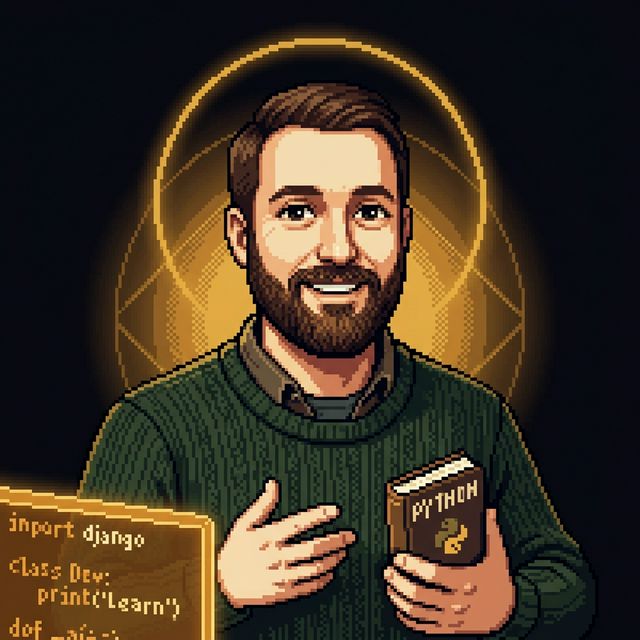 Travis pixel portrait